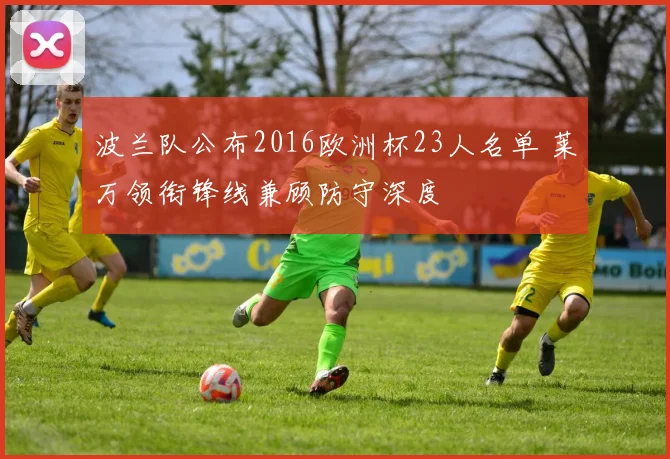 波兰队公布2016欧洲杯23人名单 莱万领衔锋线兼顾防守深度